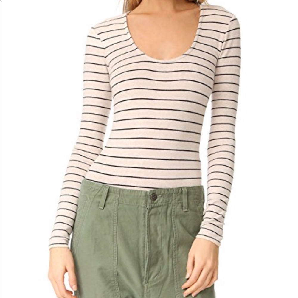 Madewell size small Stevie long sleeve bodysuit